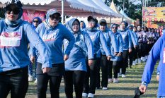 Antusias warga hadiri Pesta Rakyat Hari Jadi Cianjur ke-348 di Cianjur, Didukung Indosiar.