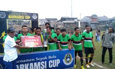 Warkamsi Cup Batulawang Merangkai HUT RI ke 80, Mengadakan Turnamen Sepak Bola Antar Warga Lokal.