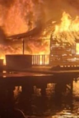 Puluhan Rumah di Natuna Dilalap Si Jago Merah