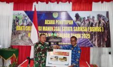 BSMSS Tahun 2025 Kodim / 0620 Kabupaten Cirebon di Desa Sambeng Resmi Ditutup